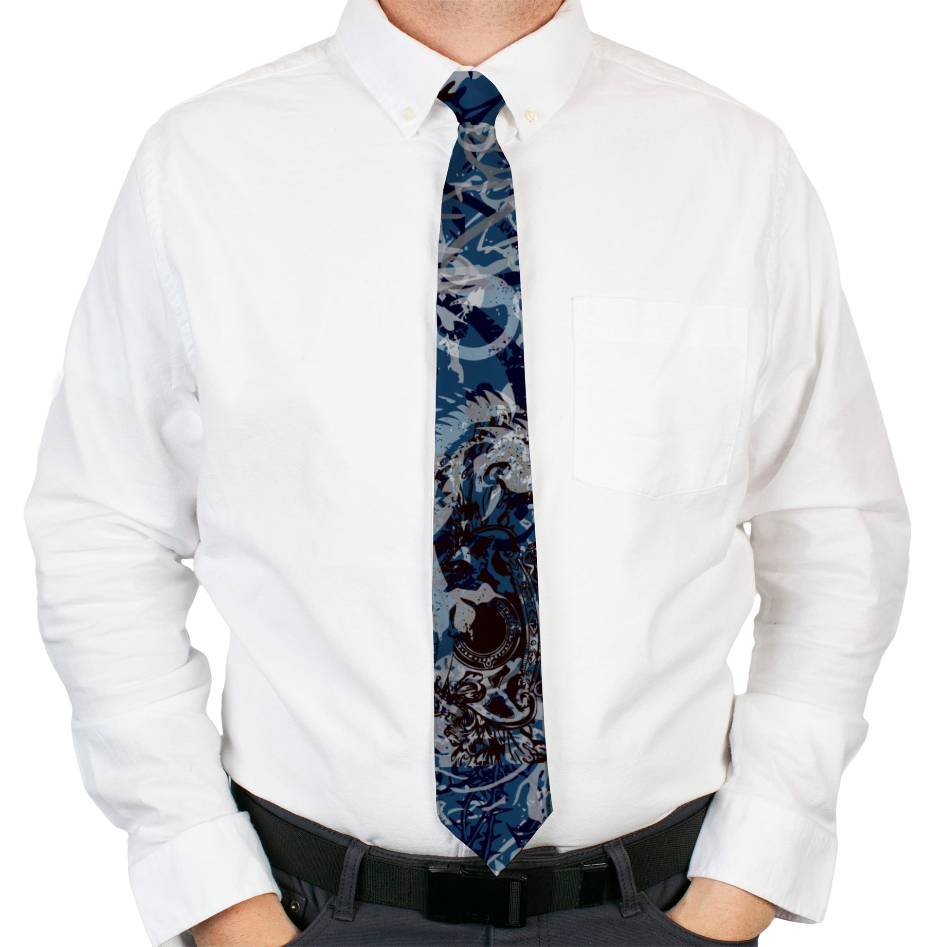 Buckle-Down Necktie - Gothic 5 Neckties Buckle-Down