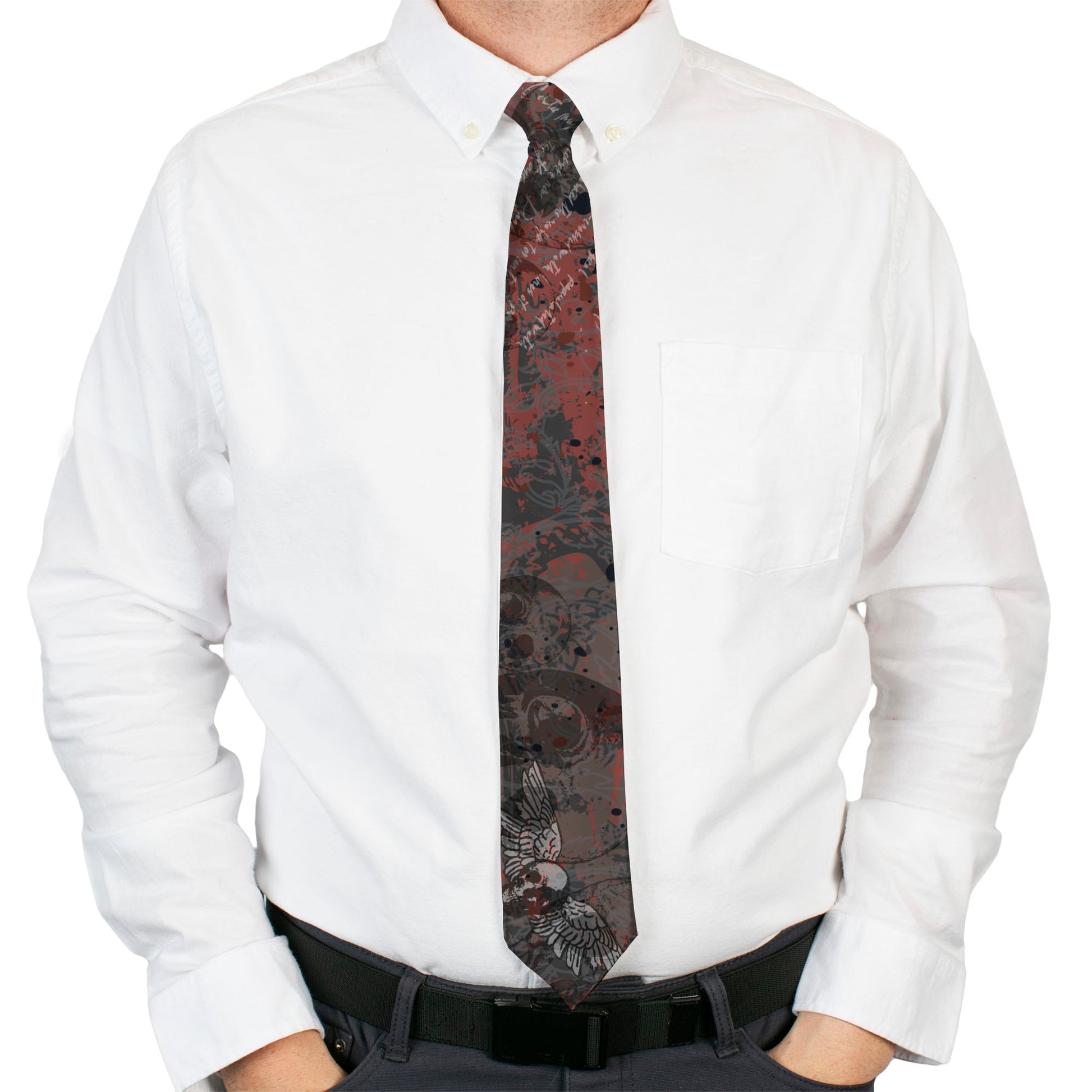 Buckle-Down Necktie - Gothic 6 Neckties Buckle-Down
