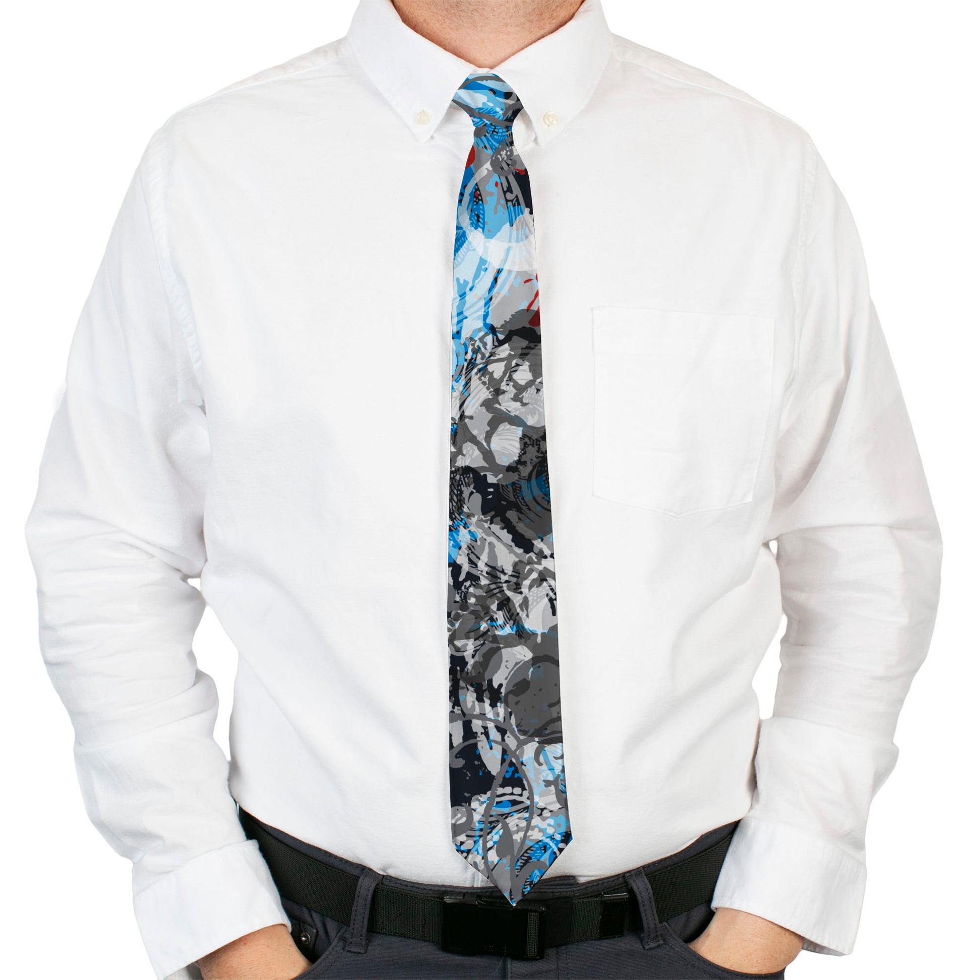 Buckle-Down Necktie - Gothic 7 Neckties Buckle-Down