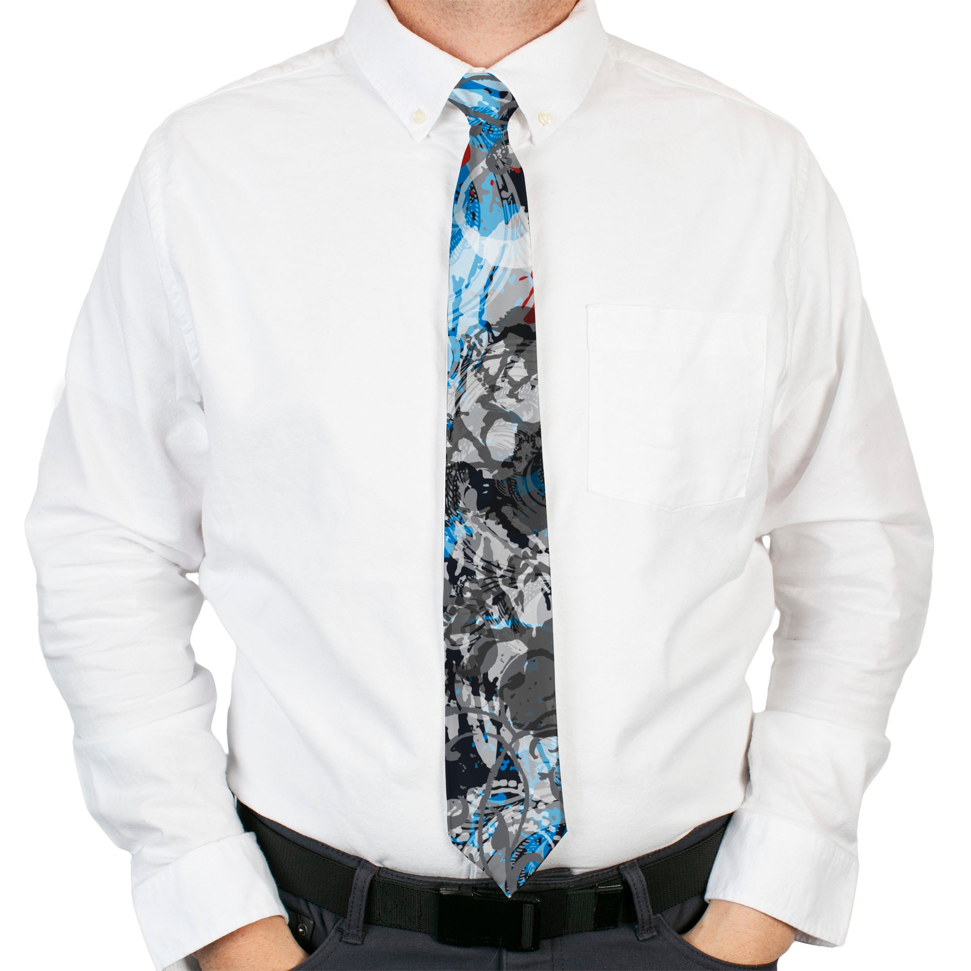Buckle-Down Necktie - Gothic 7 Neckties Buckle-Down