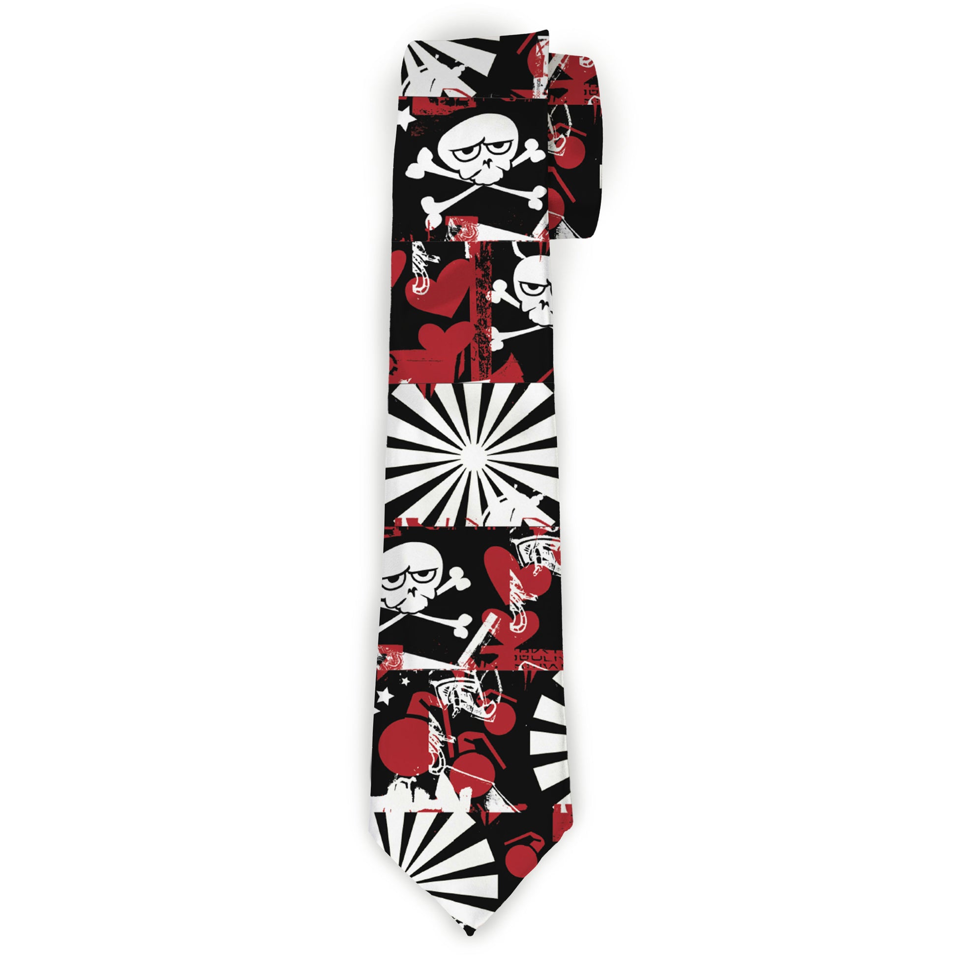 Buckle-Down Necktie - Graffiti Women's Neckties Buckle-Down