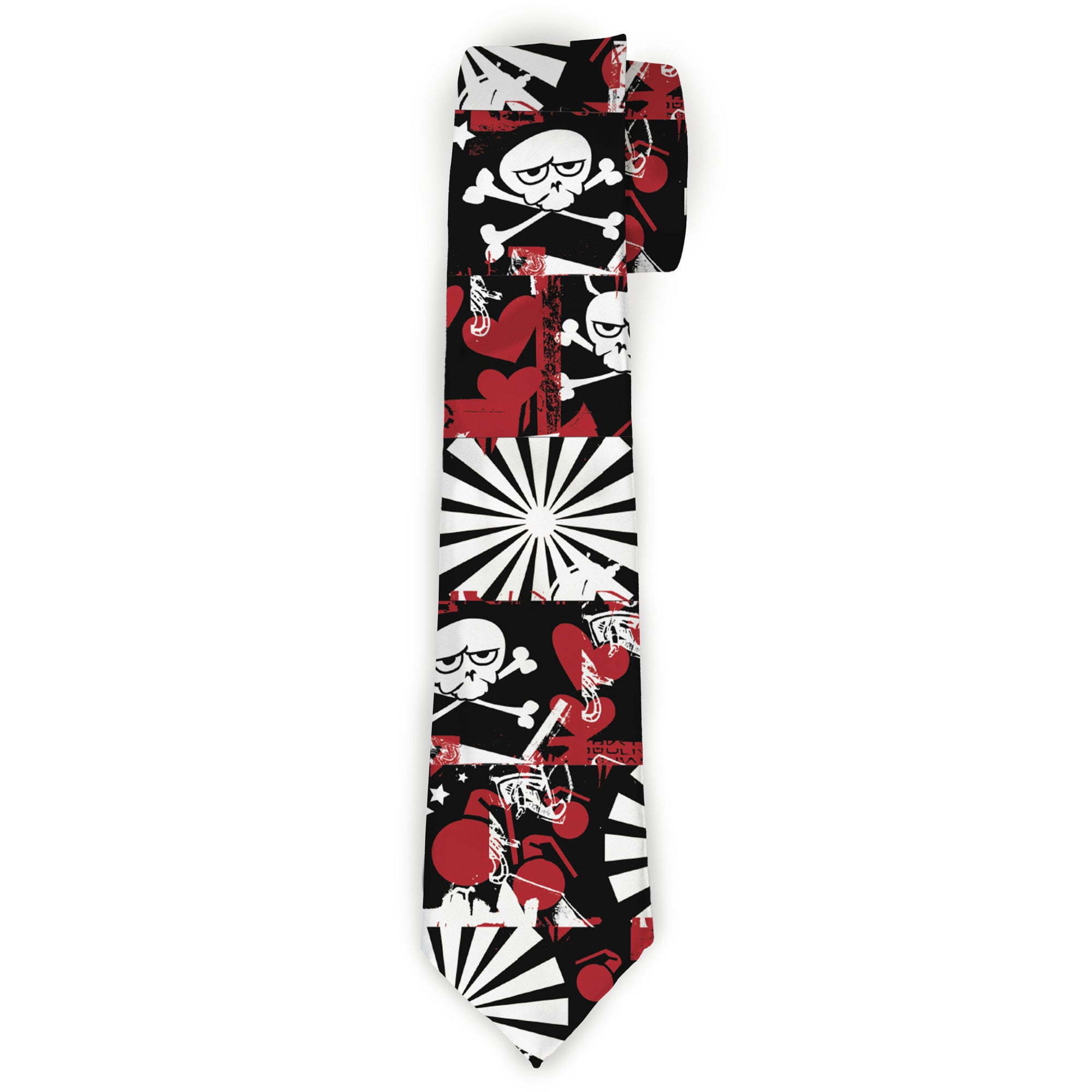 Buckle-Down Necktie - Graffiti Women's Neckties Buckle-Down