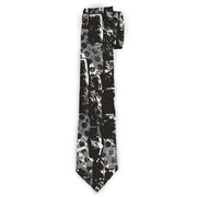 Buckle-Down Necktie - Grunge Bricks Black/White Neckties Buckle-Down