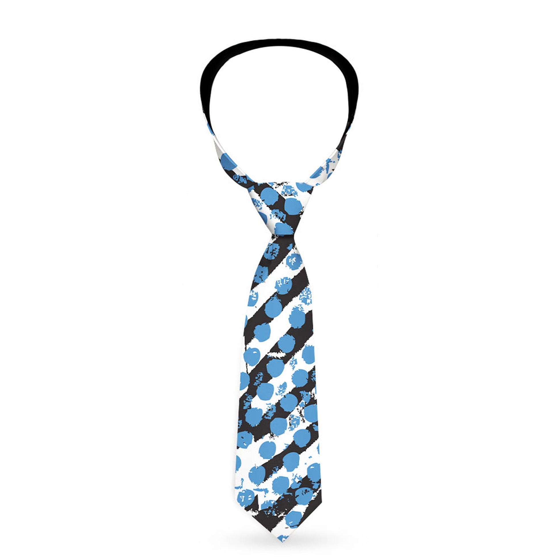 Buckle-Down Necktie - Grunge Tread Blue Neckties Buckle-Down