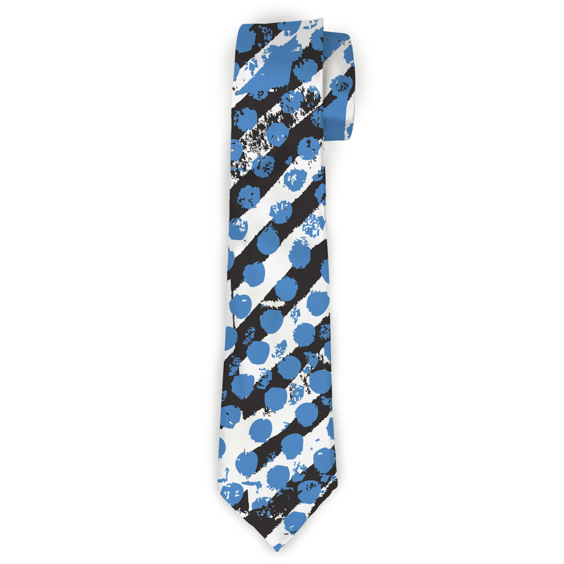 Buckle-Down Necktie - Grunge Tread Blue Neckties Buckle-Down