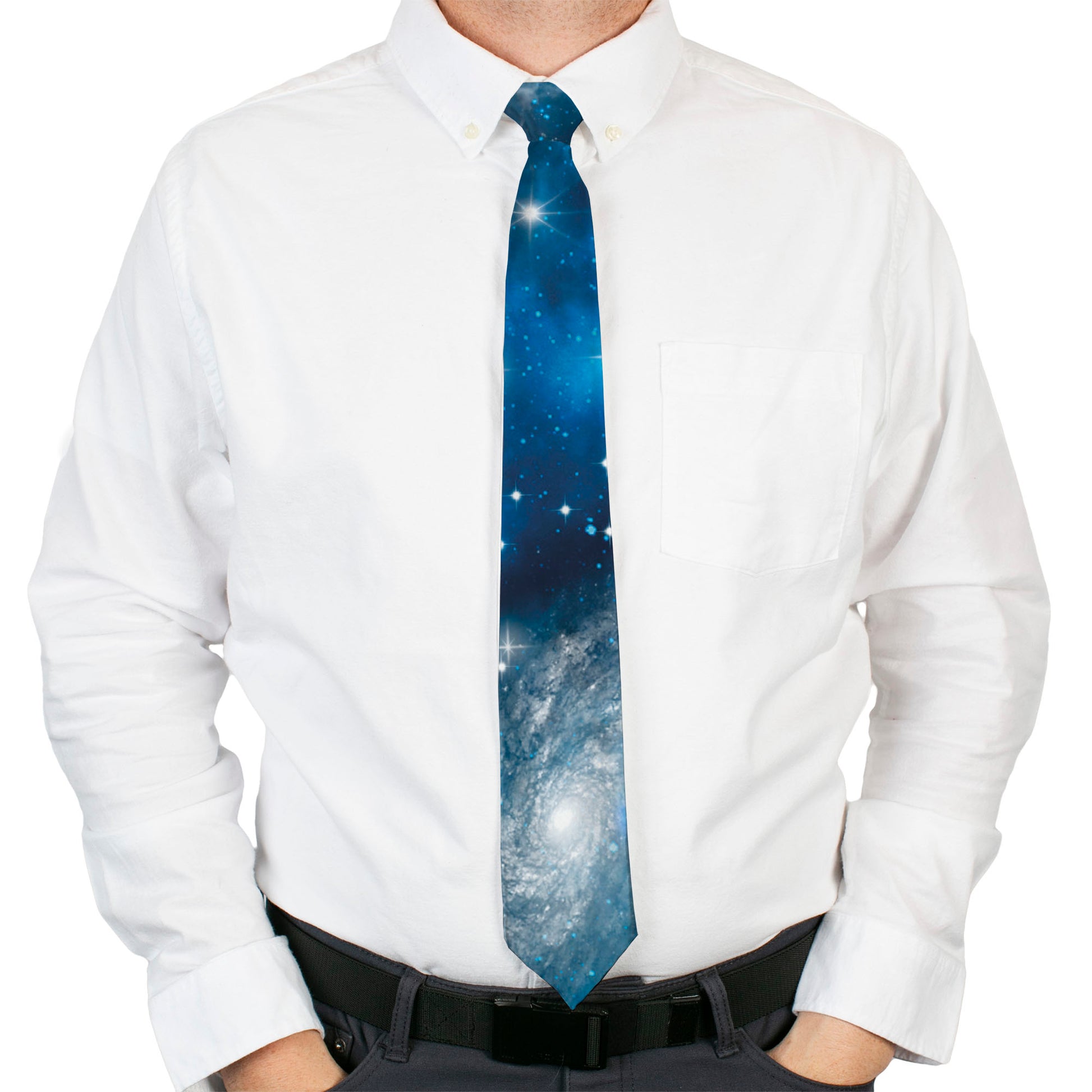 Necktie Standard - Galaxy Blues/Blues Neckties Buckle-Down