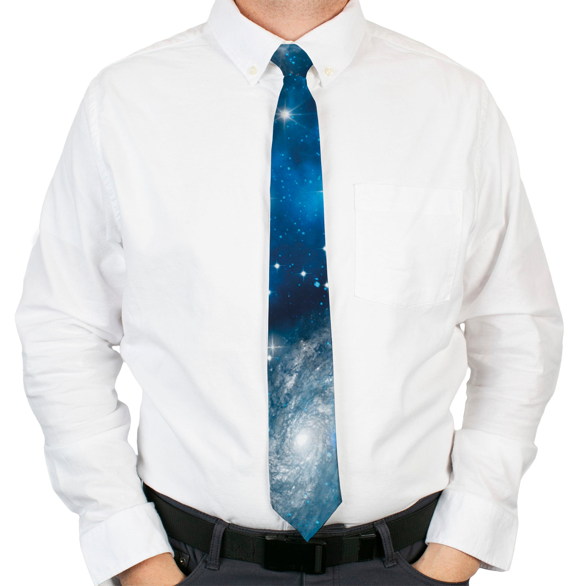 Necktie Standard - Galaxy Blues/Blues Neckties Buckle-Down