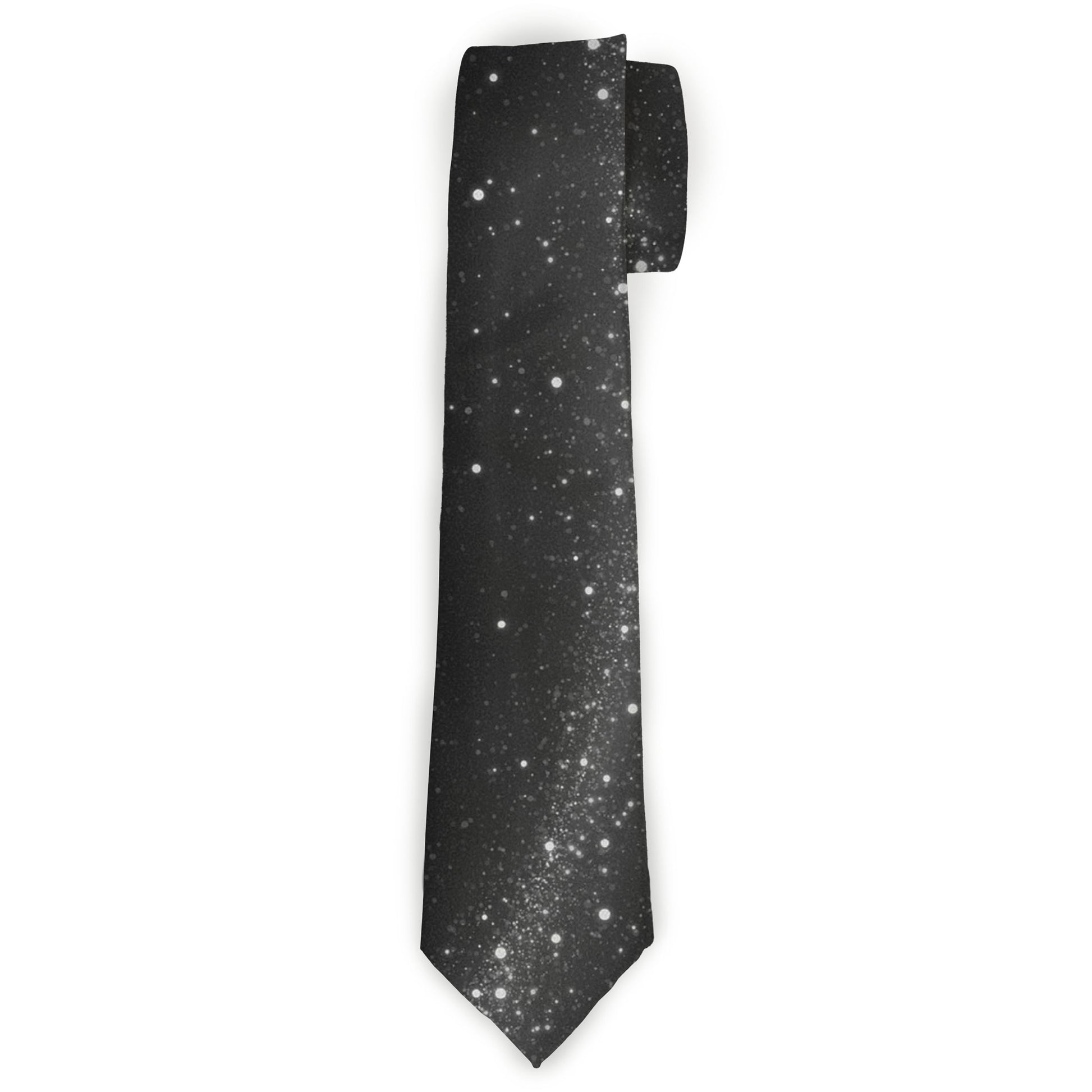 Necktie Standard - Galaxy Arch Black/Gray/White Neckties Buckle-Down