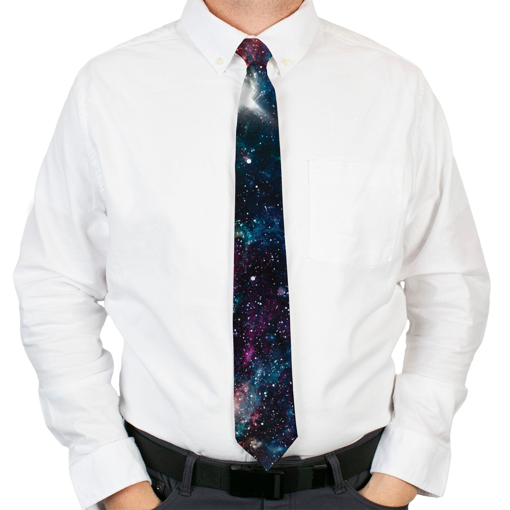 Necktie Standard - Galaxy Collage Neckties Buckle-Down