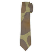 Buckle-Down Necktie - Giraffe Spots Tan/Brown Neckties Buckle-Down