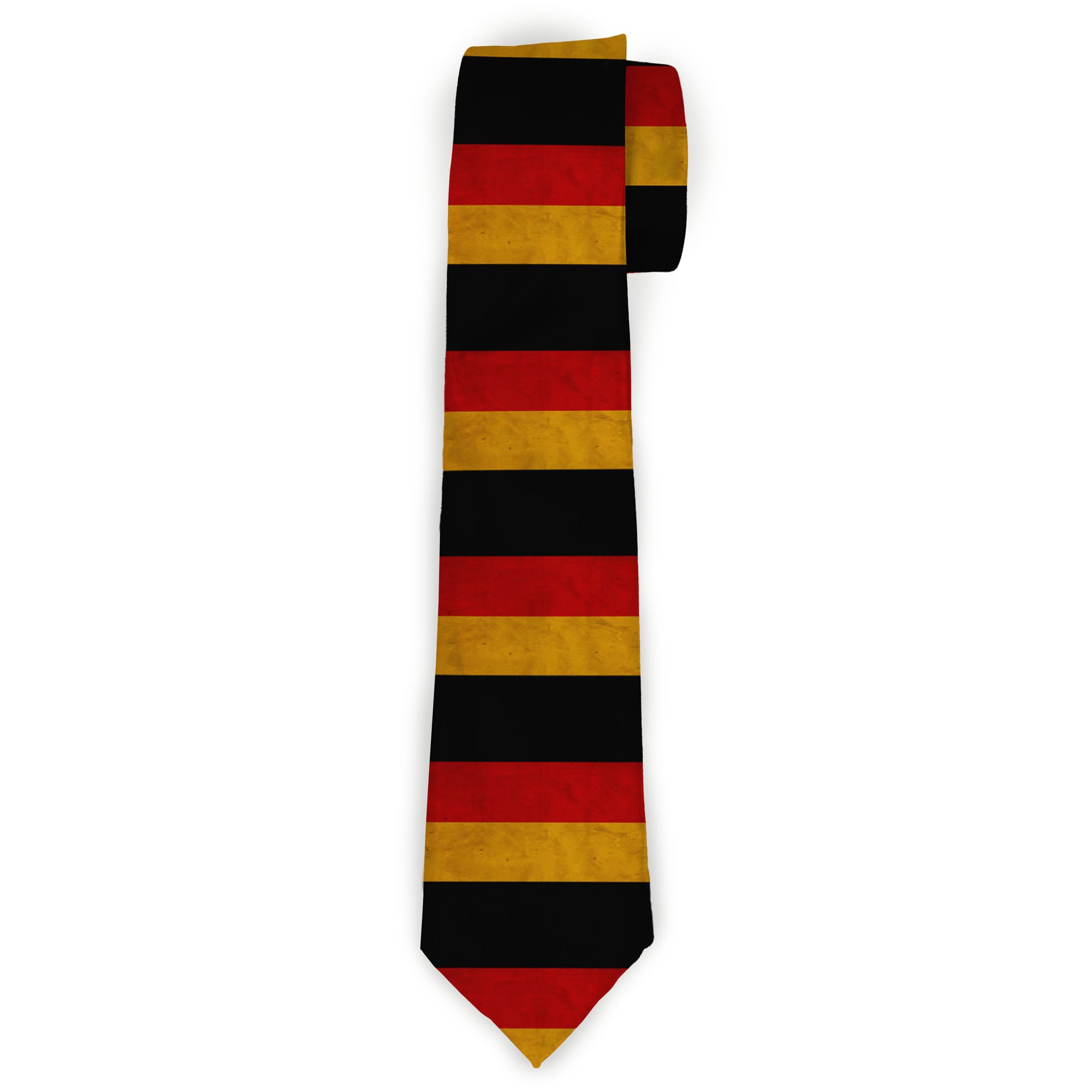 Buckle-Down Necktie - German Flag Distressed Neckties Buckle-Down
