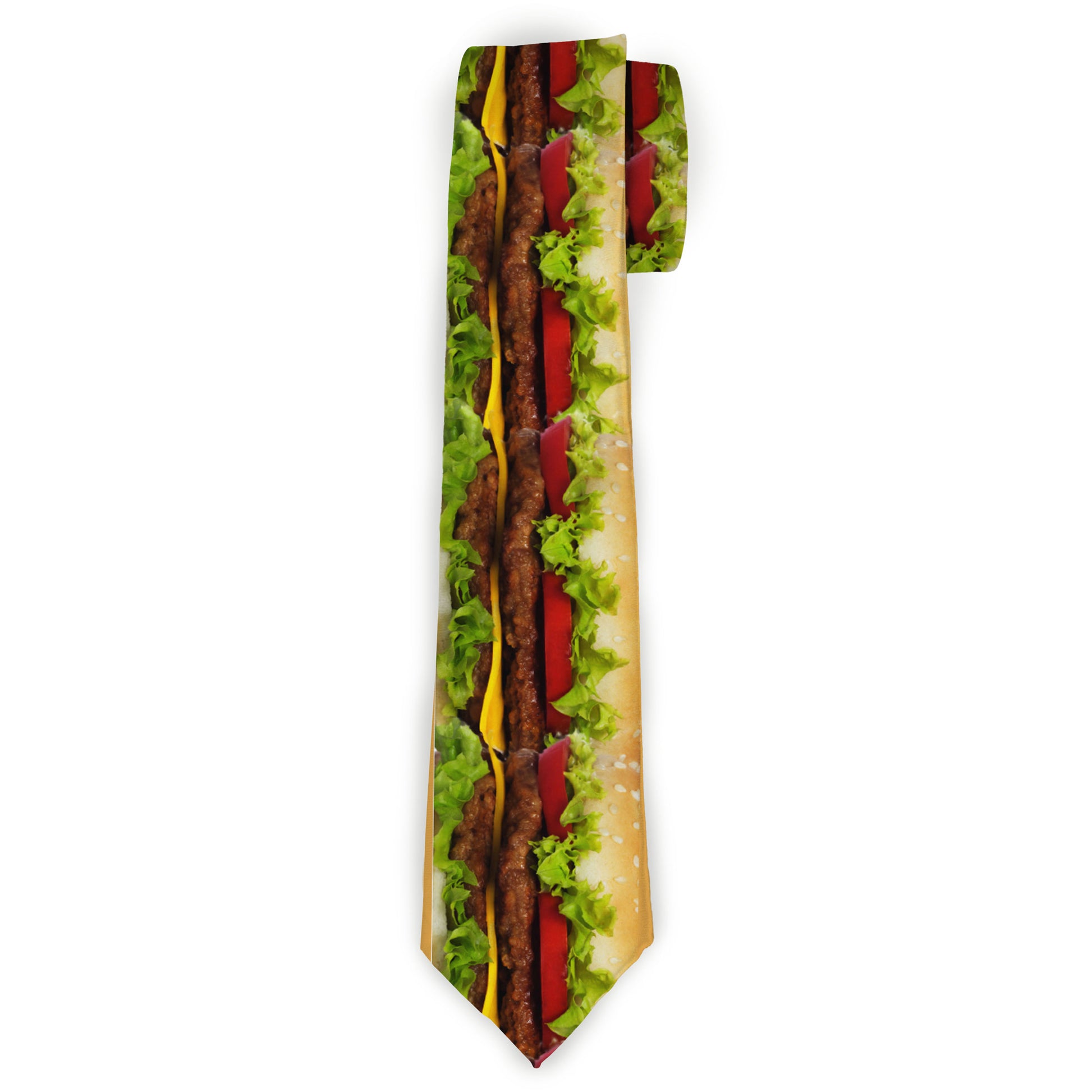 Buckle-Down Necktie - Hamburger Vivid Neckties Buckle-Down