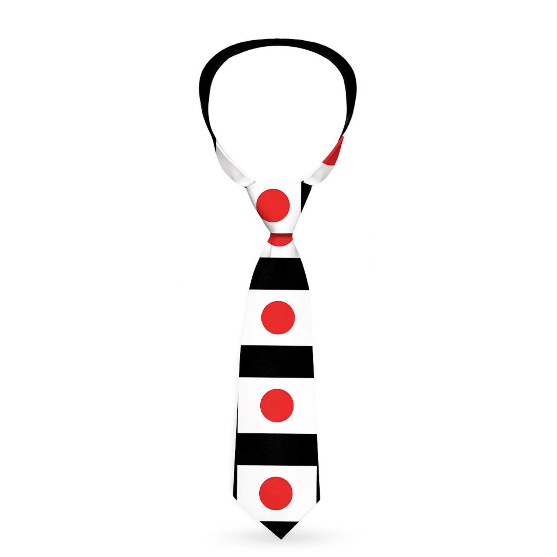 Buckle-Down Necktie - Japan Flags Neckties Buckle-Down