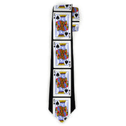 Buckle-Down Necktie - King of Spades Neckties Buckle-Down