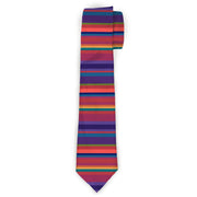 Necktie Standard - Lines Reds/Purples Neckties Buckle-Down