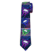 Necktie Standard - Laser Eye Cats in Space Neckties Buckle-Down