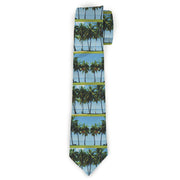 Buckle-Down Necktie - Landscape Beach Palm Trees Neckties Buckle-Down