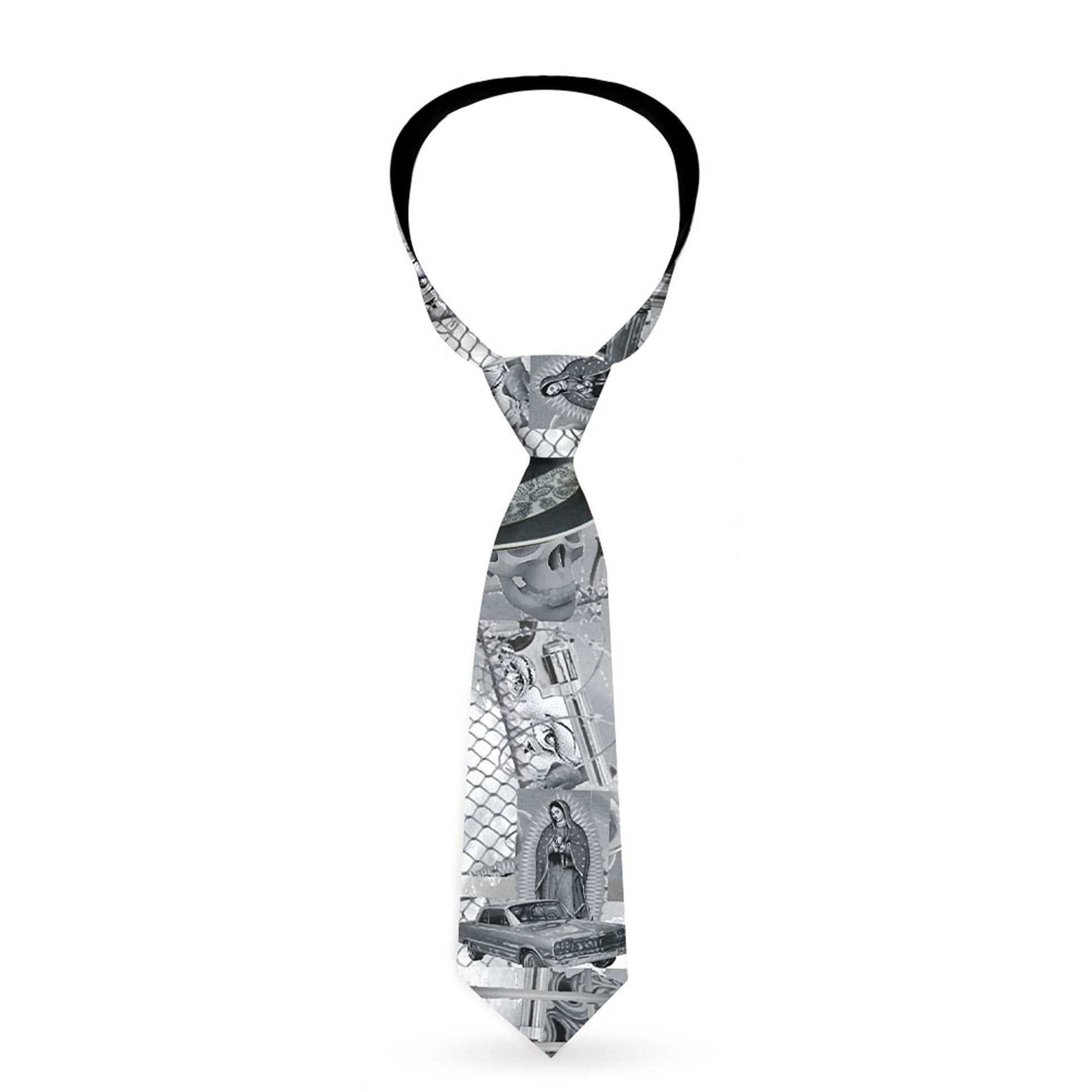 Buckle-Down Necktie - Mi Vida Loca Neckties Buckle-Down