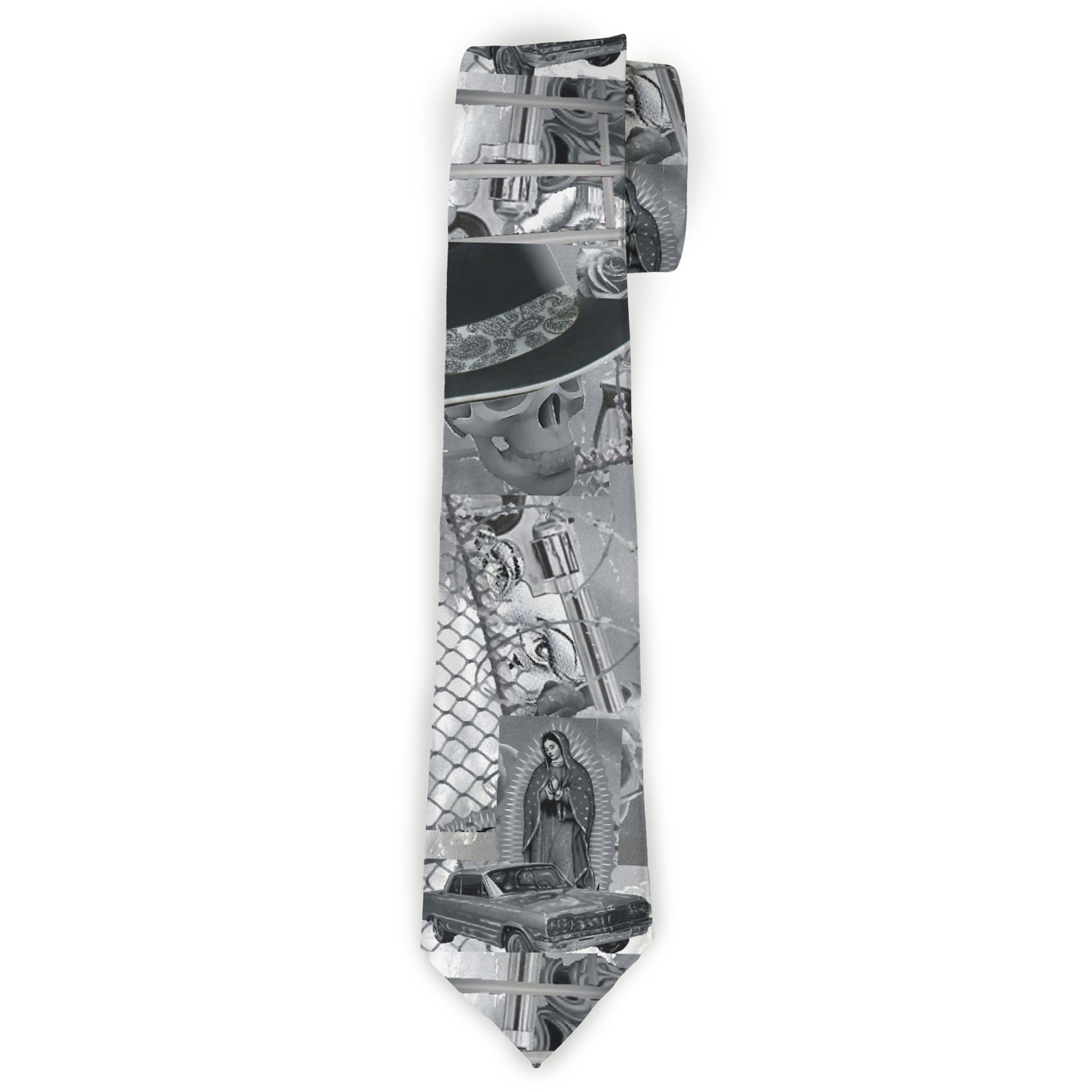 Buckle-Down Necktie - Mi Vida Loca Neckties Buckle-Down