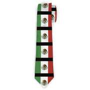 Buckle-Down Necktie - Mexico Flags Neckties Buckle-Down