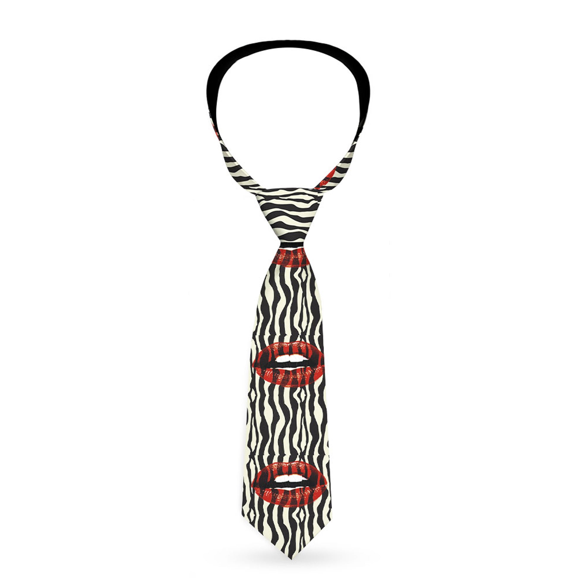 Buckle-Down Necktie - Mouth Zebra Neckties Buckle-Down