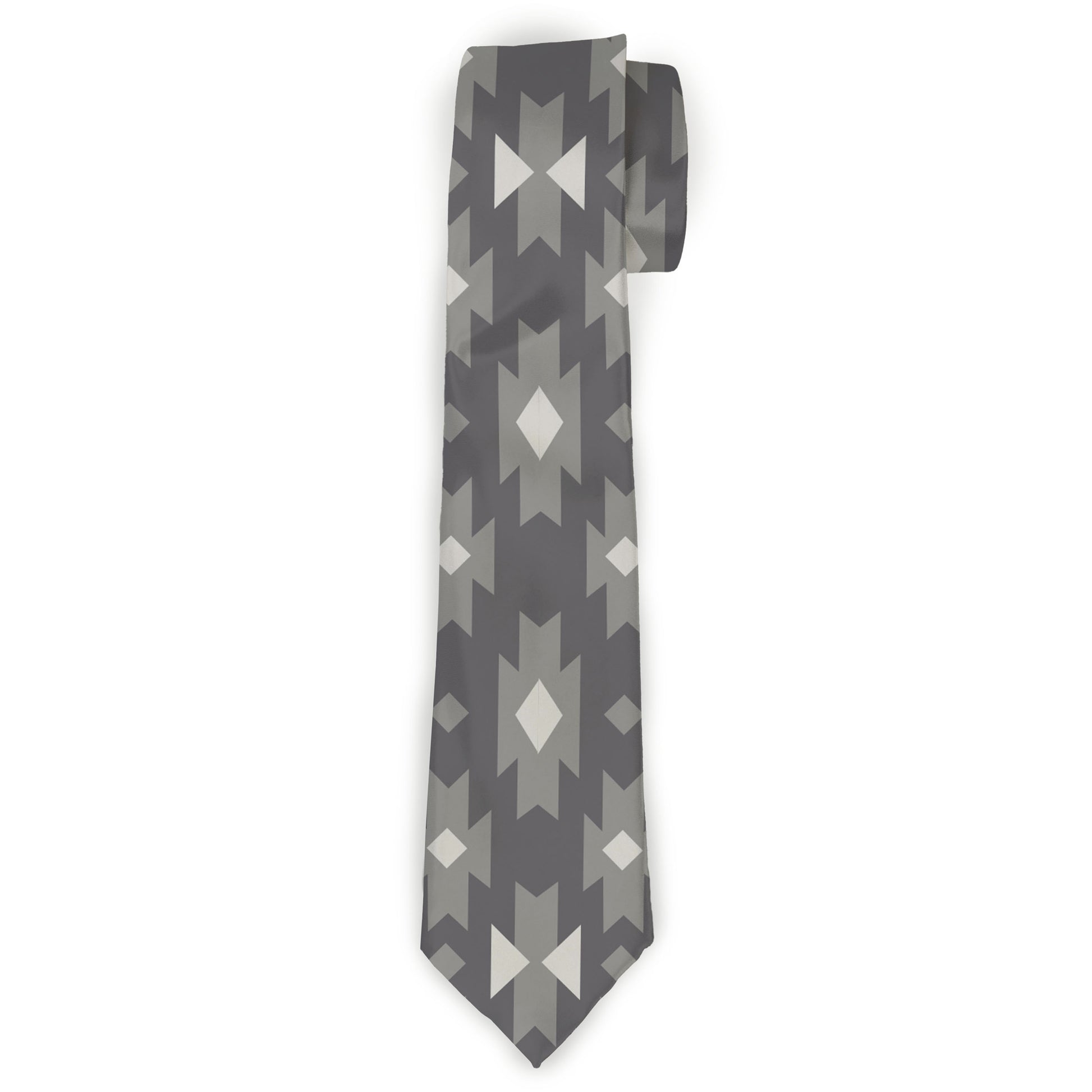 Buckle-Down Necktie - Navajo Grays Neckties Buckle-Down