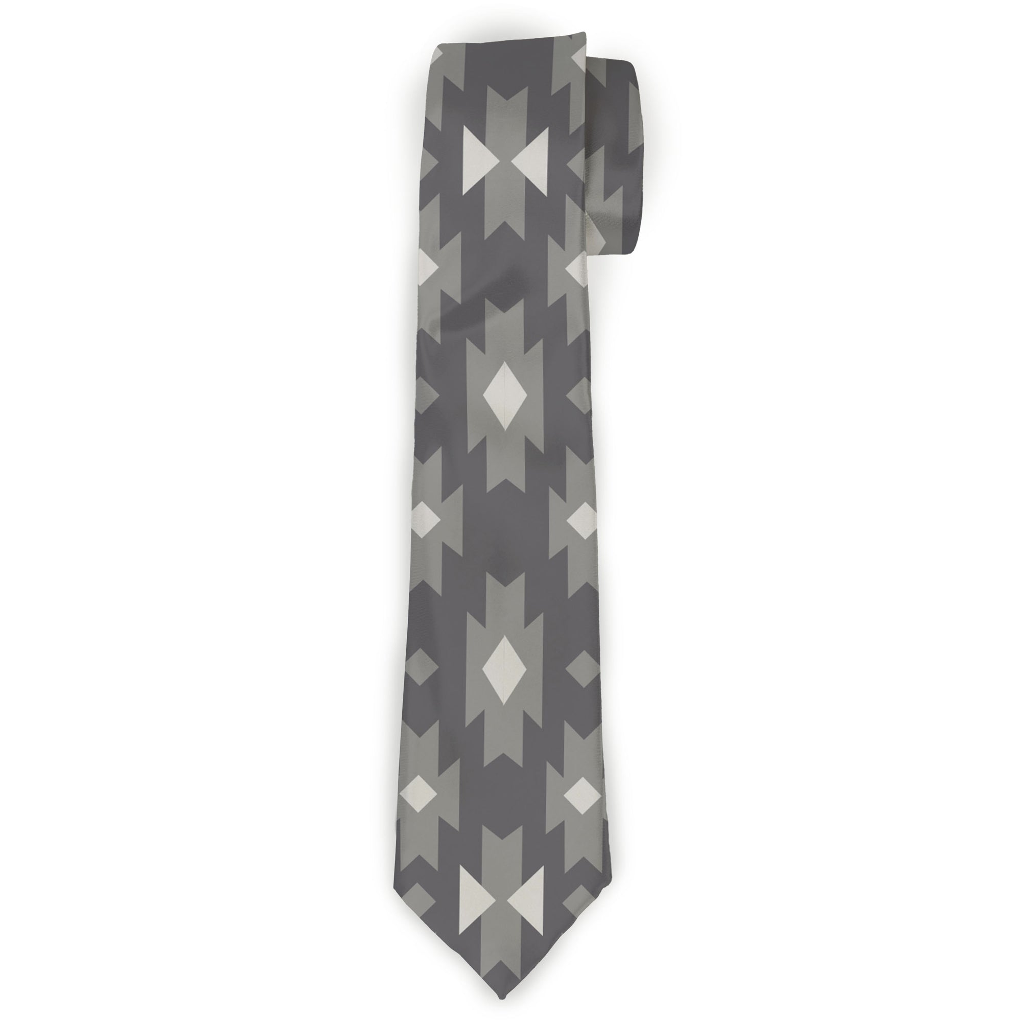 Buckle-Down Necktie - Navajo Grays Neckties Buckle-Down