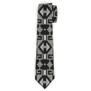 Necktie Standard - Navajo2 Black/Gray Neckties Buckle-Down