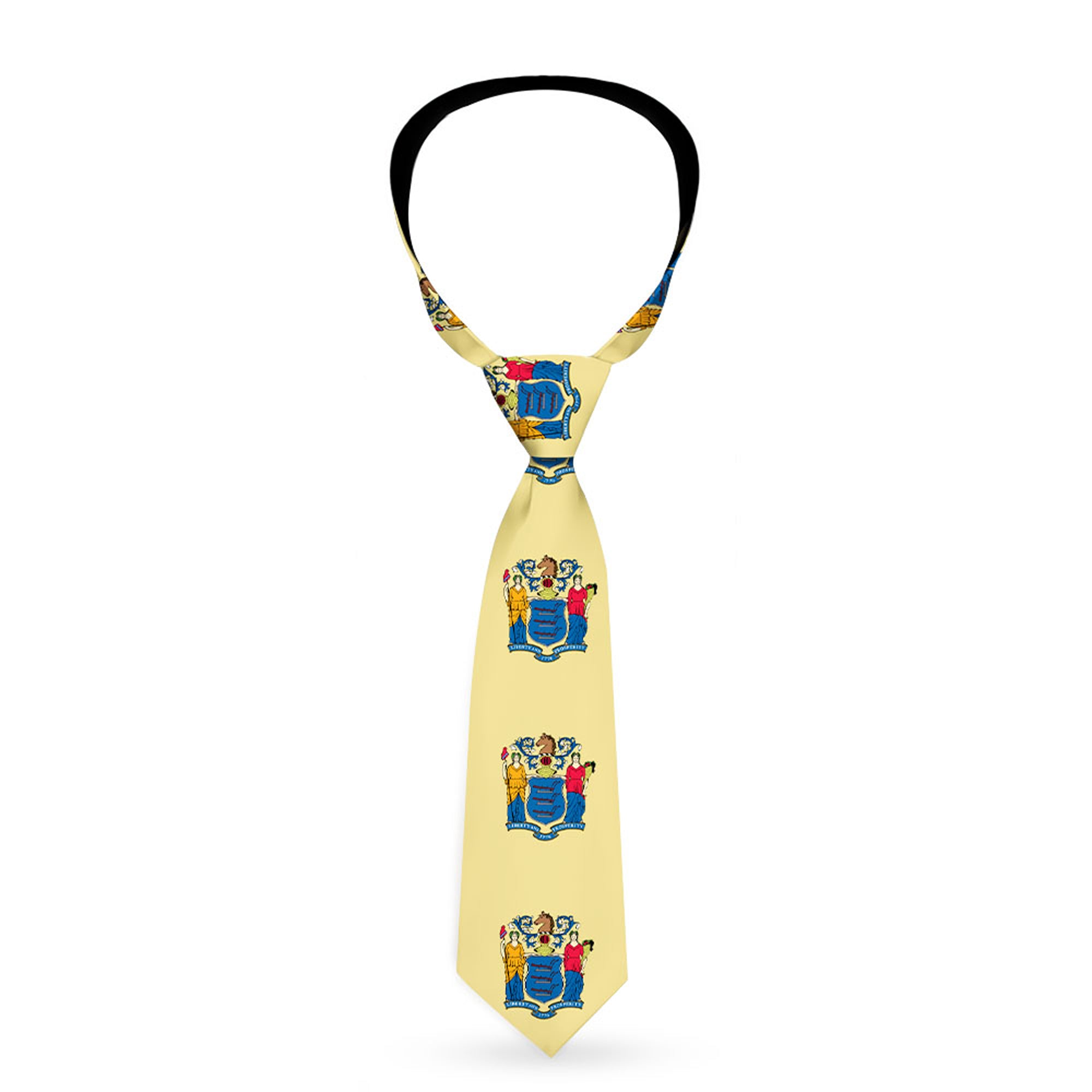 Buckle-Down Necktie - New Jersey Flag Neckties Buckle-Down