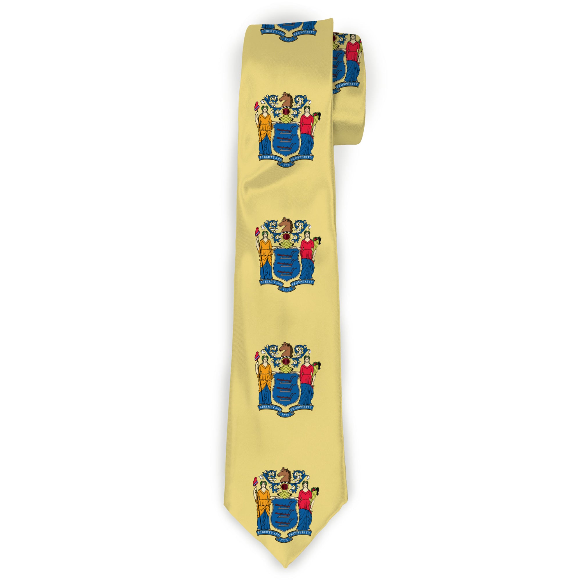 Buckle-Down Necktie - New Jersey Flag Neckties Buckle-Down