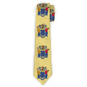 Buckle-Down Necktie - New Jersey Flags/Black Neckties Buckle-Down
