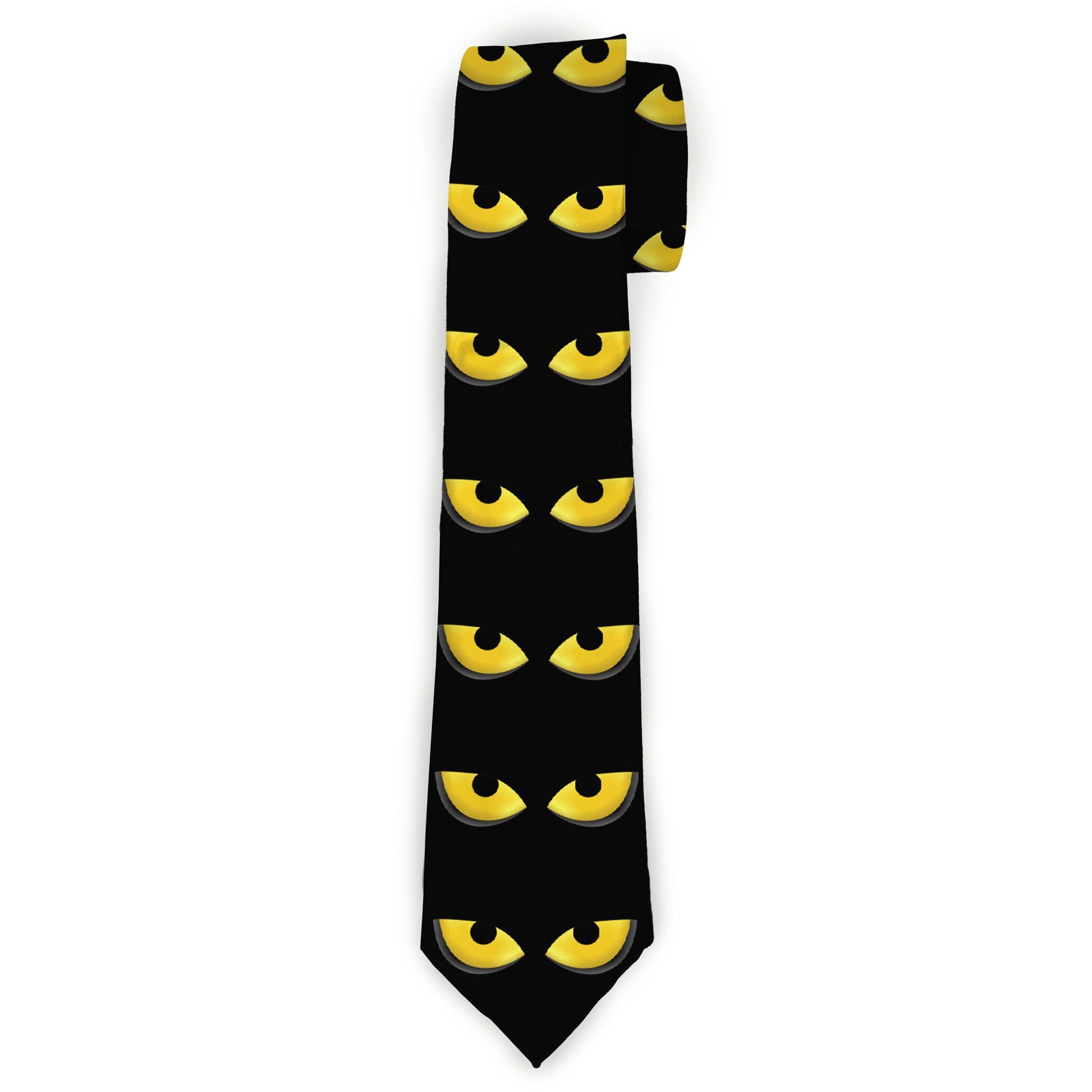 Buckle-Down Necktie - Owl Eyes 1 Neckties Buckle-Down