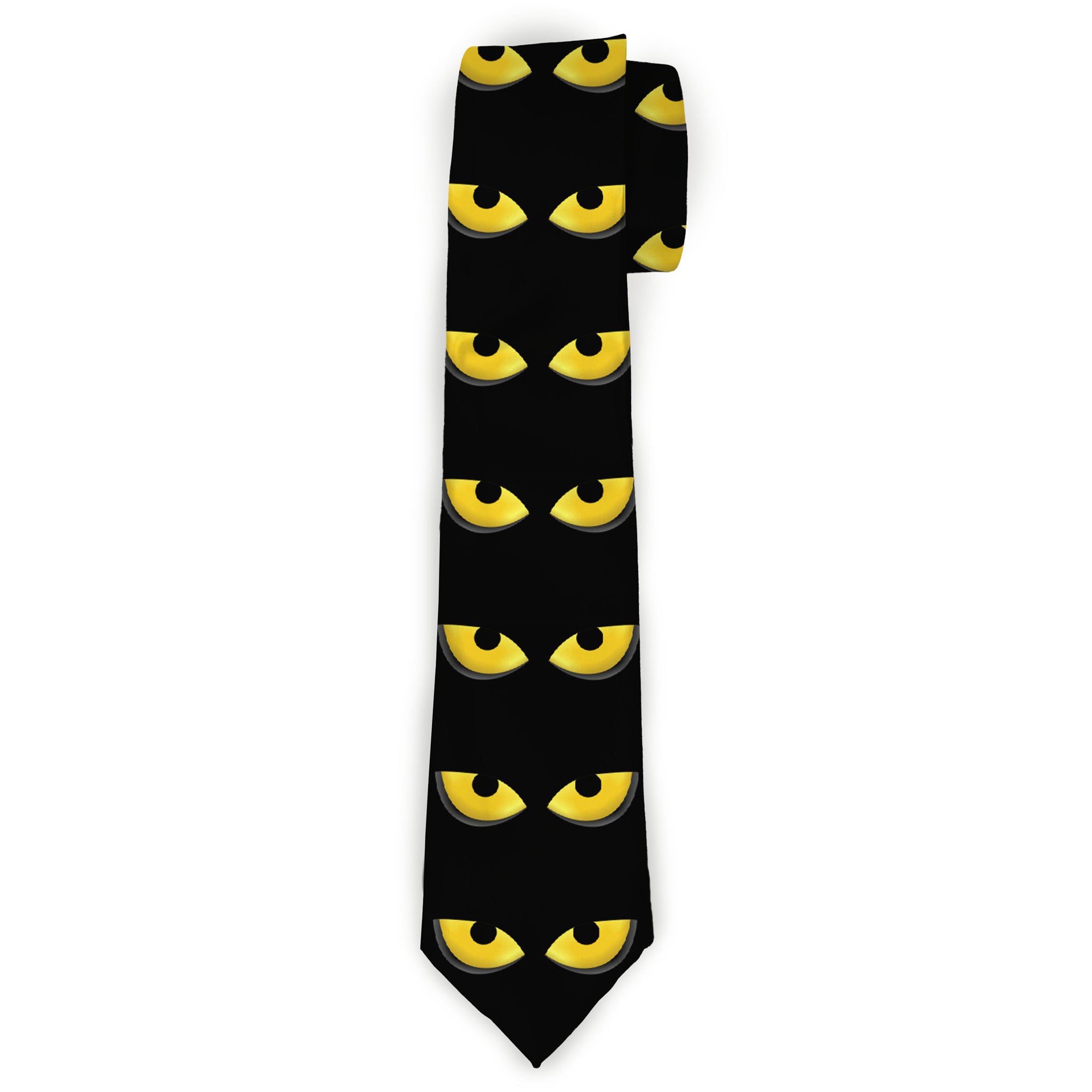 Buckle-Down Necktie - Owl Eyes 1 Neckties Buckle-Down