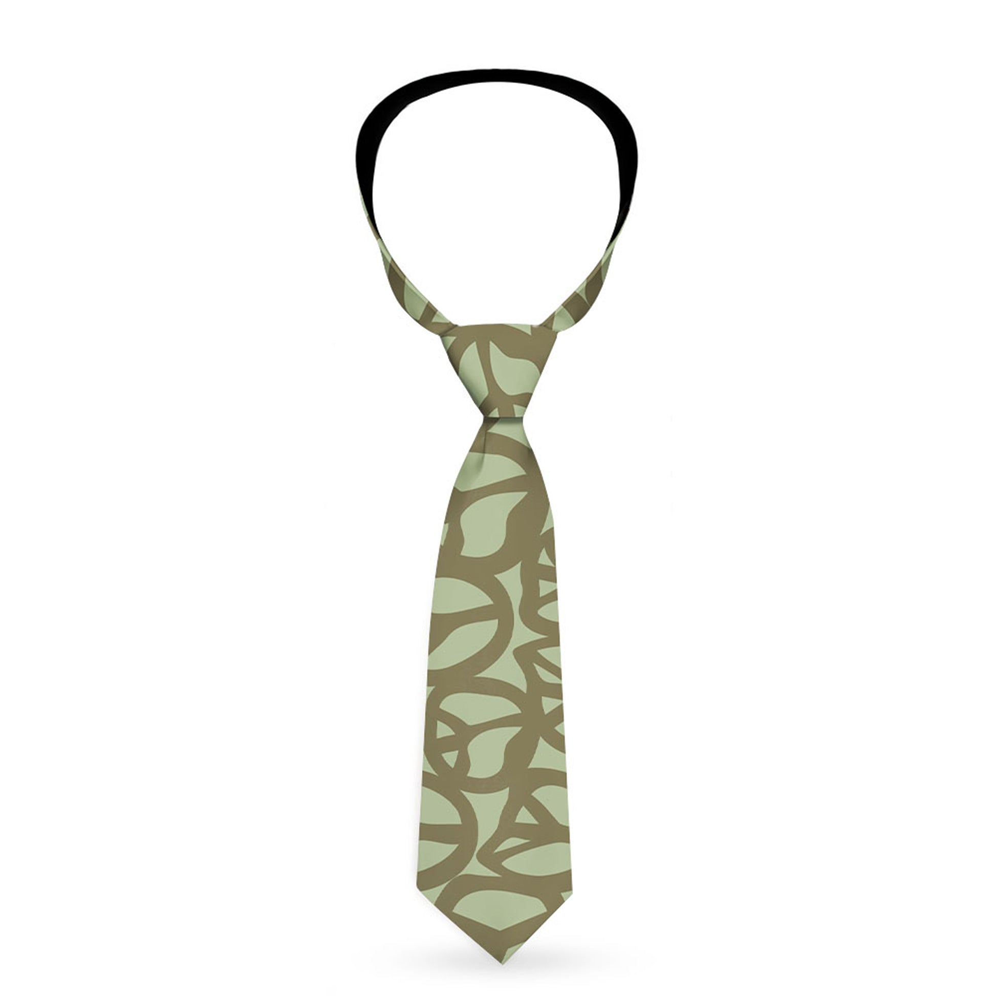 Buckle-Down Necktie - Peace Sage/Olive Neckties Buckle-Down