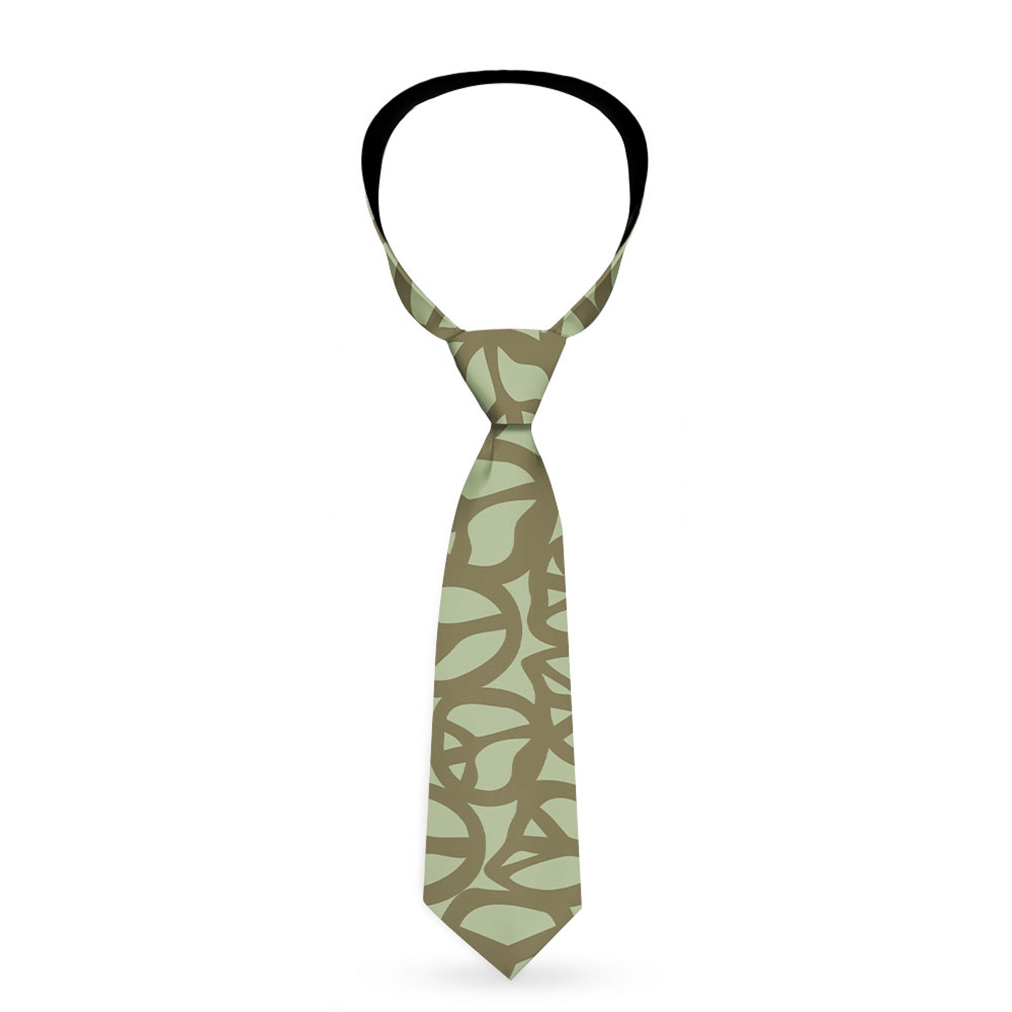 Buckle-Down Necktie - Peace Sage/Olive Neckties Buckle-Down