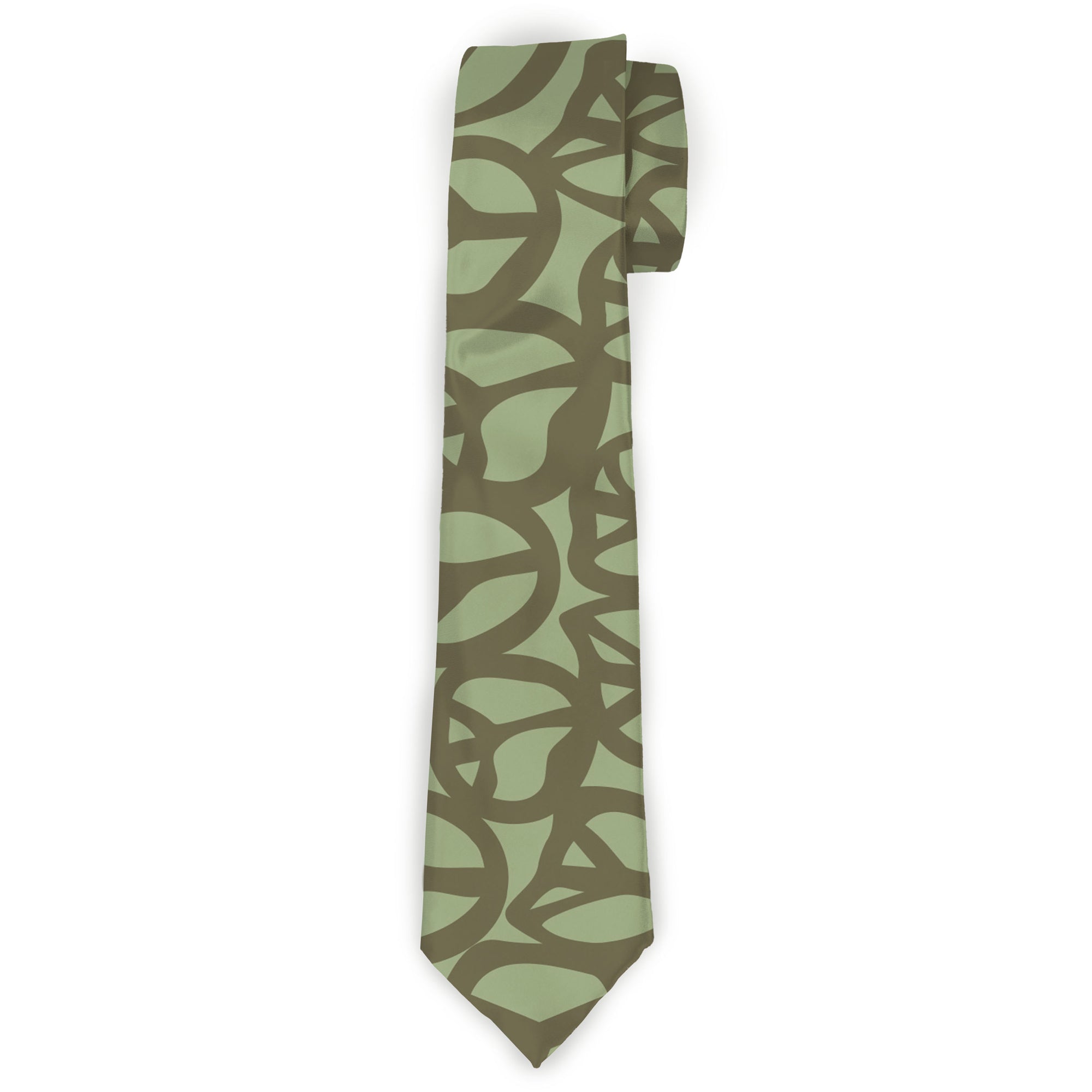 Buckle-Down Necktie - Peace Sage/Olive Neckties Buckle-Down