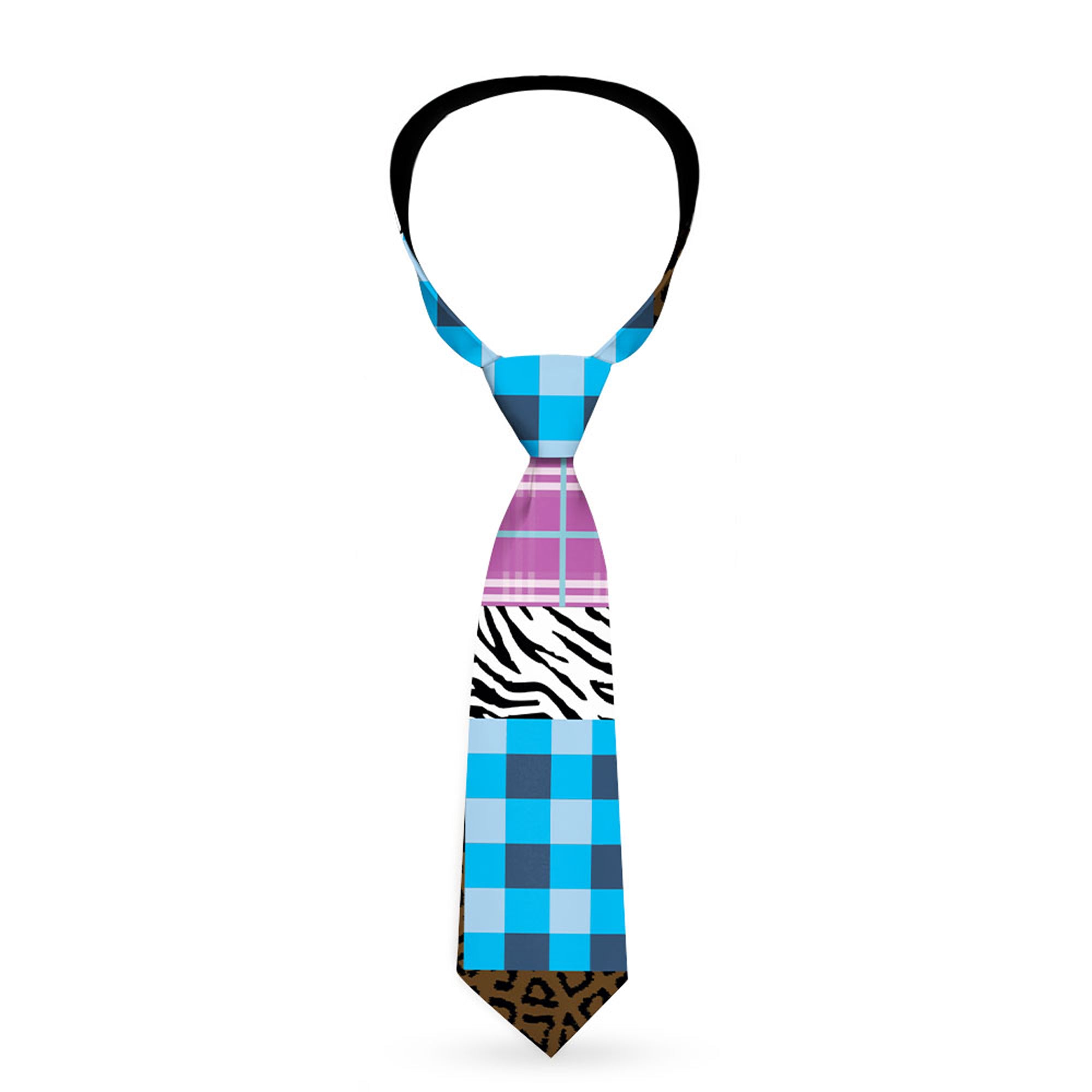 Buckle-Down Necktie - Plaid & Animal Skins Neckties Buckle-Down