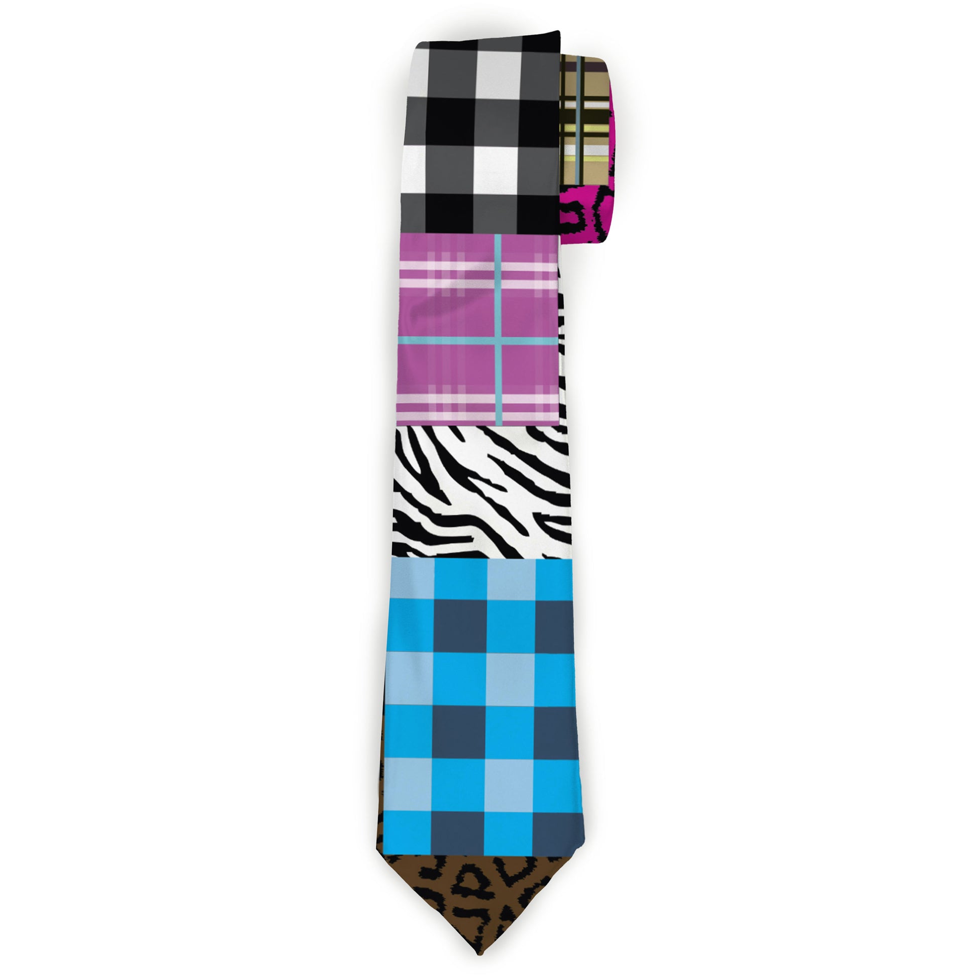 Buckle-Down Necktie - Plaid & Animal Skins Neckties Buckle-Down