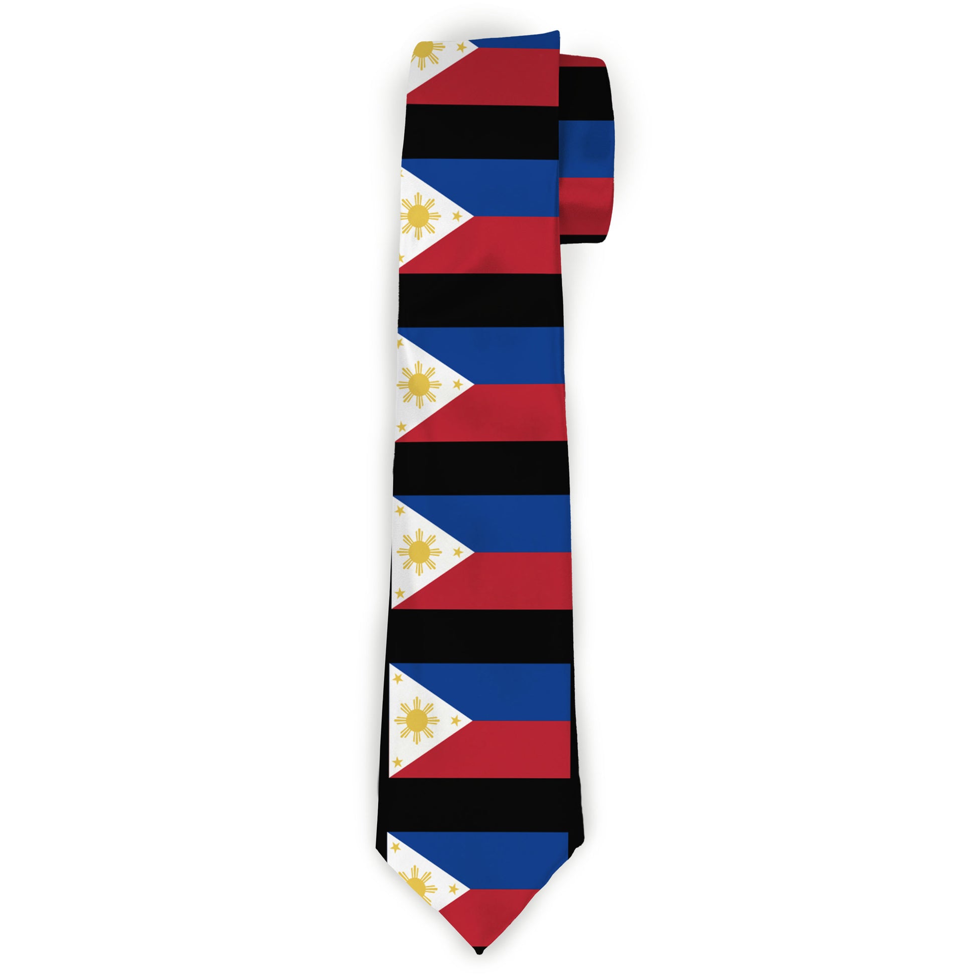 Buckle-Down Necktie - Philippines Flags Neckties Buckle-Down