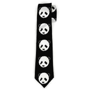 Buckle-Down Necktie - Panda Bear Repeat Neckties Buckle-Down