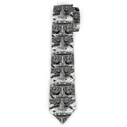 Buckle-Down Necktie - Phoenix Shield White Neckties Buckle-Down