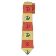 Buckle-Down Necktie - Peace Blocks Red/Yellow/Blue Neckties Buckle-Down