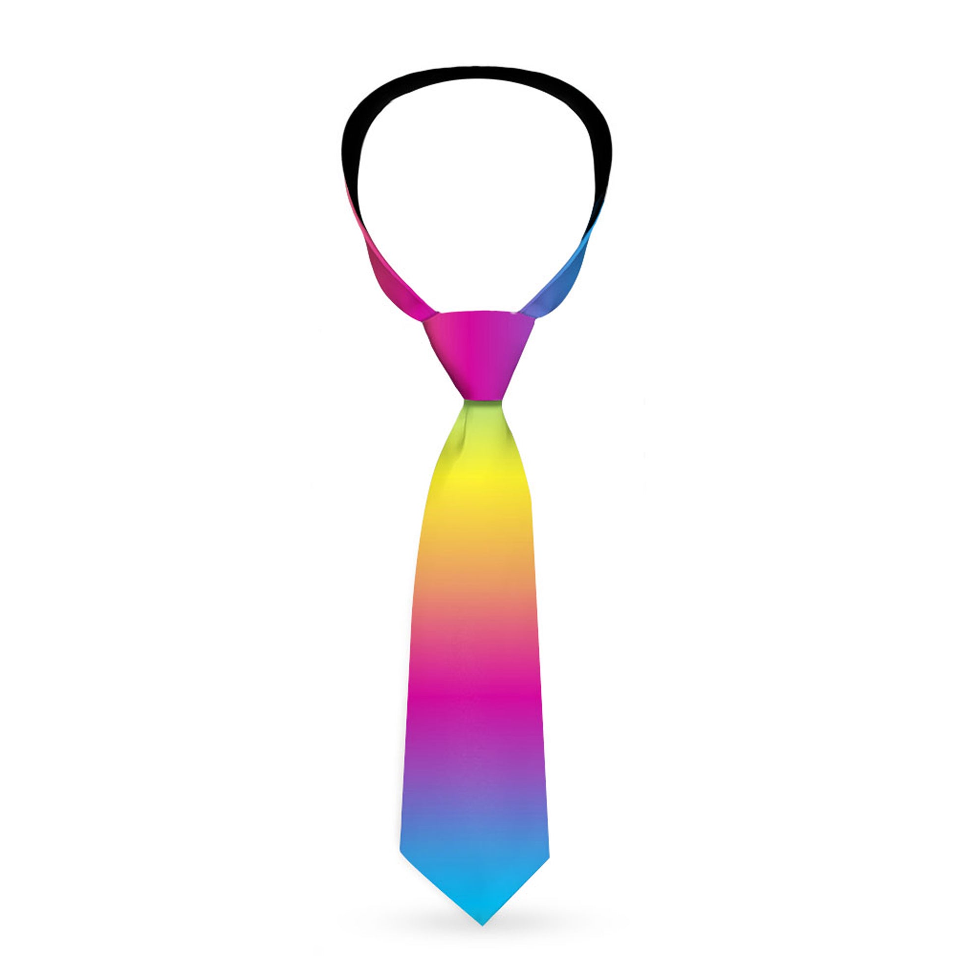Buckle-Down Necktie - Rainbow Ombre Neckties Buckle-Down