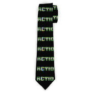 Buckle-Down Necktie - RCTID Black/Portland Flag Neckties Buckle-Down