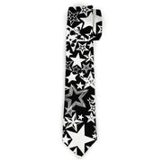 Buckle-Down Necktie - Stargazer Black/White Neckties Buckle-Down