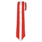 Necktie Standard - Stripes Red/White/Red Neckties Buckle-Down