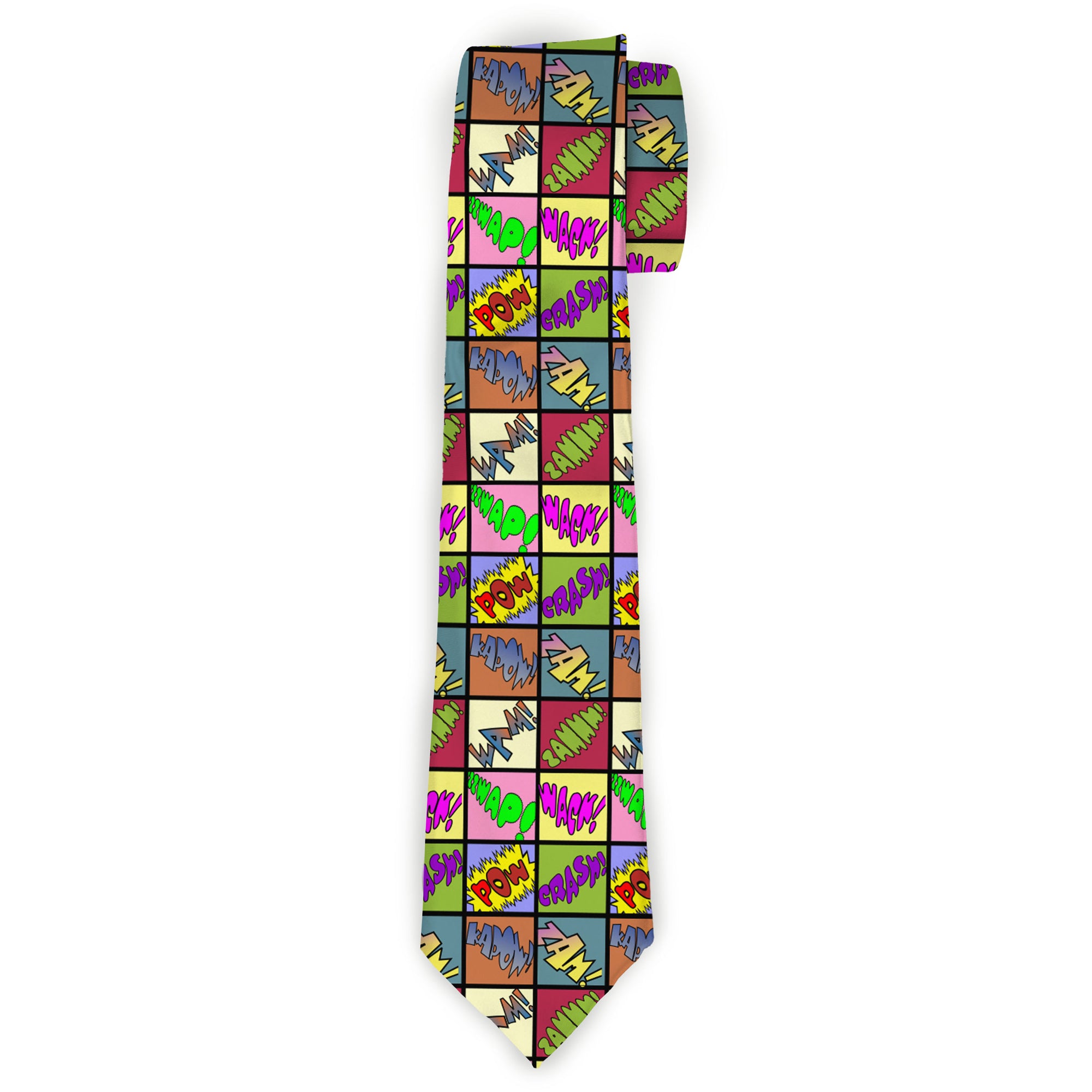 Buckle-Down Necktie - Sound Effect Checkers Multi Color Neckties Buckle-Down