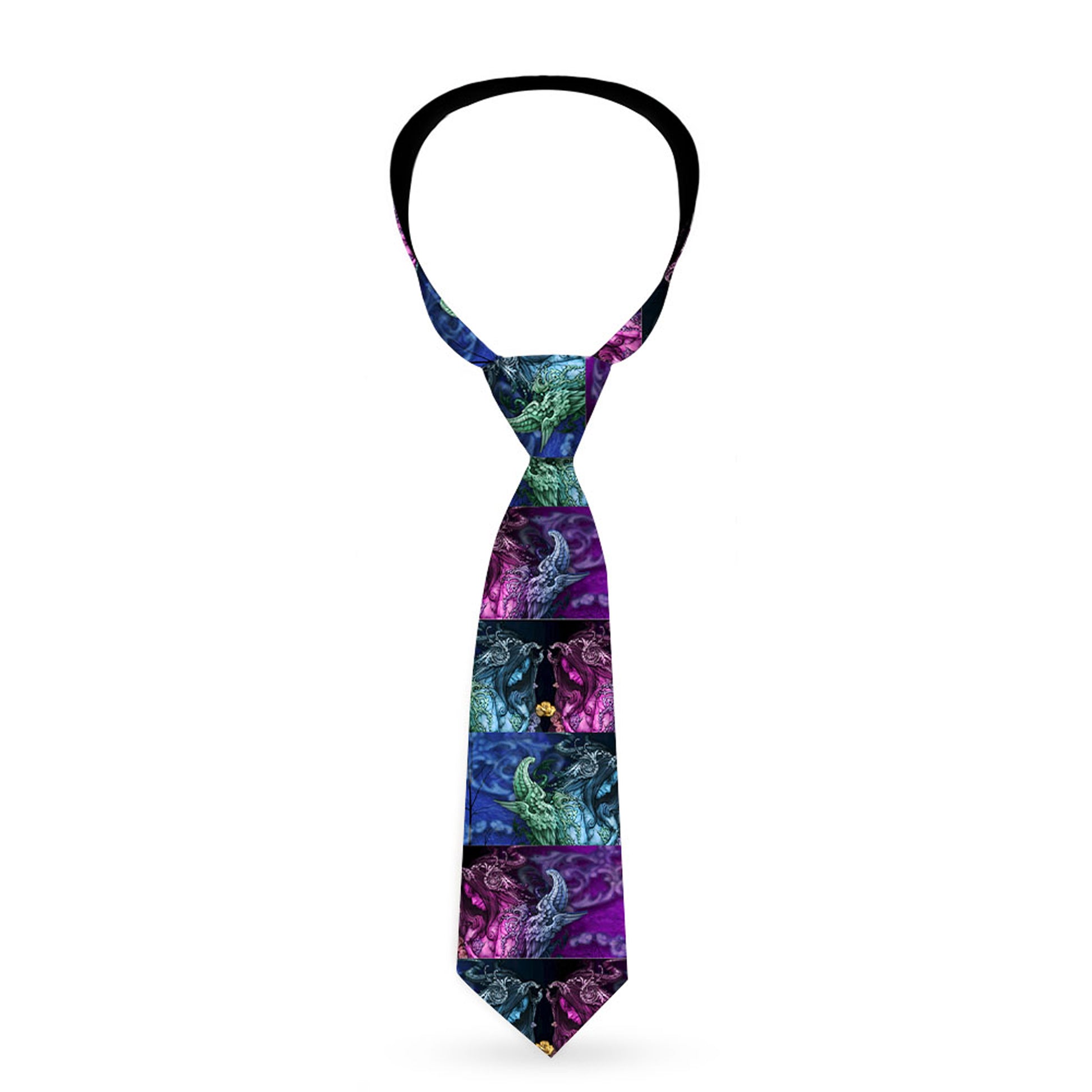 Buckle-Down Necktie - TJ-Bollt Cthulu Neckties Tattoo Johnny