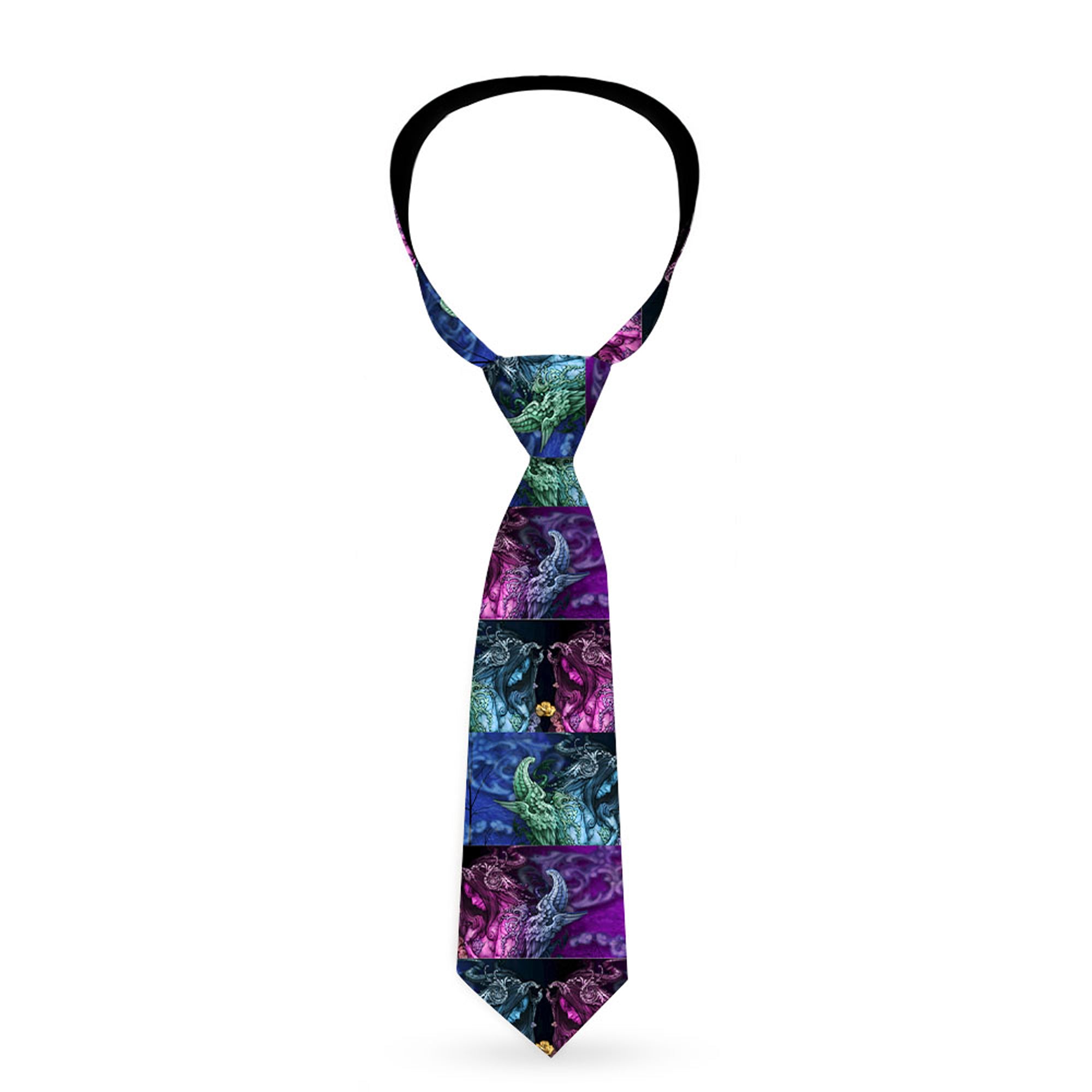Buckle-Down Necktie - TJ-Bollt Cthulu Neckties Tattoo Johnny