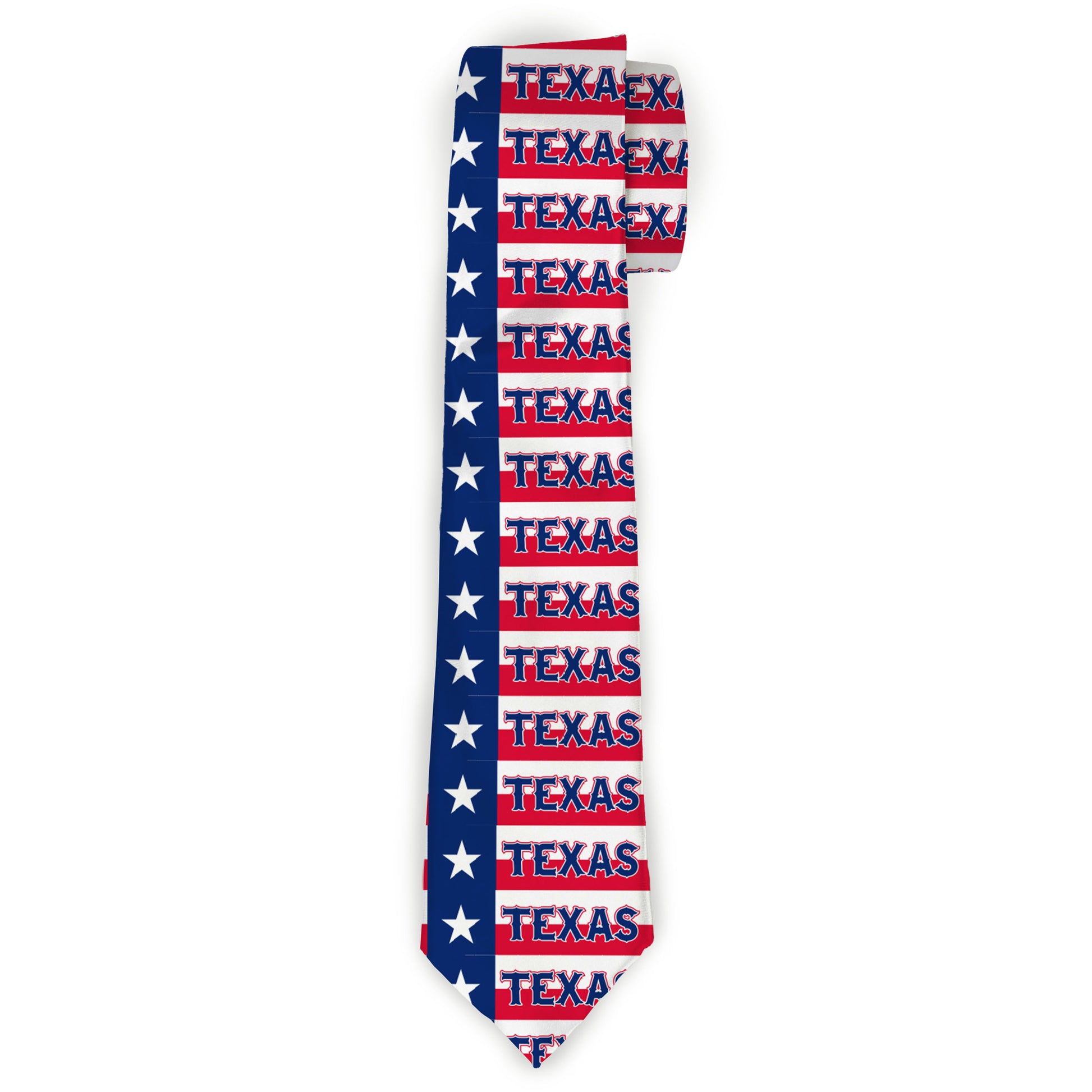 Buckle-Down Necktie - Texas Flag/TEXAS Neckties Buckle-Down